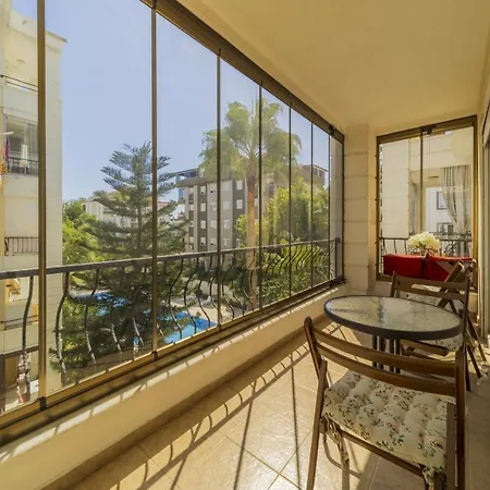 Flat W Pool Garden And Balcony 7 Min To Beach * Antalya